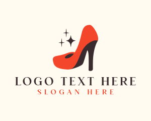 Stylist - Fashion Stiletto Heels logo design