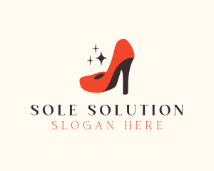 Fashion Stiletto Heels logo design