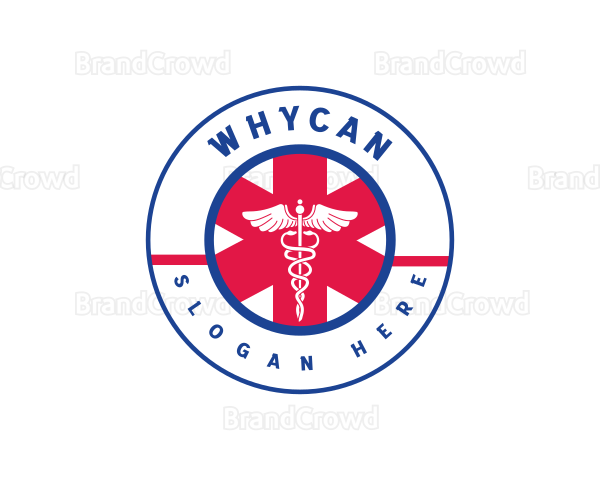 Medical Pharmacy Caduceus Logo