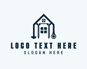 House - Construction Handyman Repair logo design