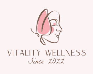 Butterfly Maiden Cosmetics Wellness  logo design