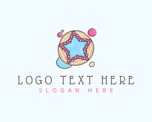 Confectionery - Sweet Cookie Star logo design