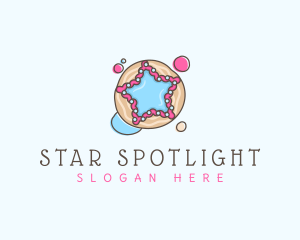 Sweet Cookie Star  Logo