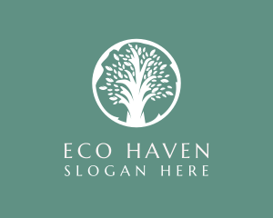 Nature - Natural Eco Tree logo design