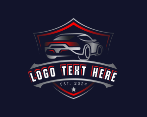 Car - Detailing Motorsport Garage logo design
