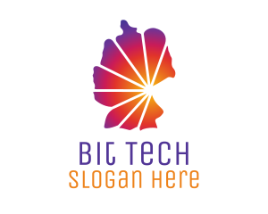 Gradient Germany Tech logo design