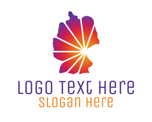 Solar - Gradient Germany Tech logo design