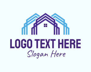 House Contractor Outline  Logo