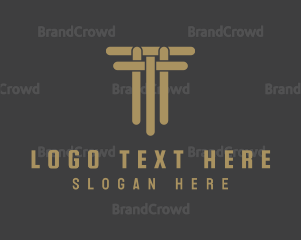 Business Company Letter T Logo