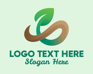 Natural Vine Plant Logo