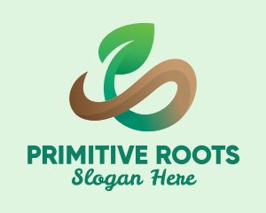 Natural Vine Plant logo design