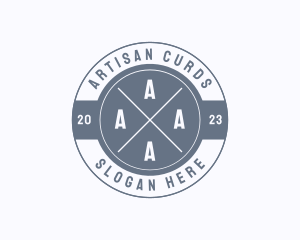 Retro Hipster Boutique logo design