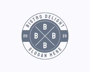 Retro Hipster Boutique logo design