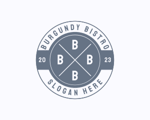 Retro Hipster Boutique logo design