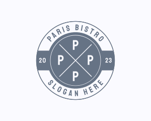 Retro Hipster Boutique logo design