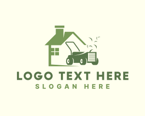 Landscape - Garden Maintenance Lawn Mower logo design