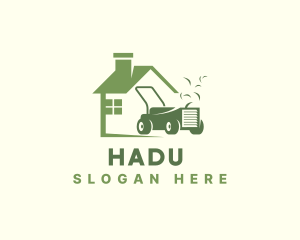 Bush - Garden Maintenance Lawn Mower logo design