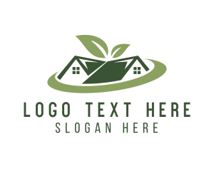 Landscaping - House Leaf Garden logo design