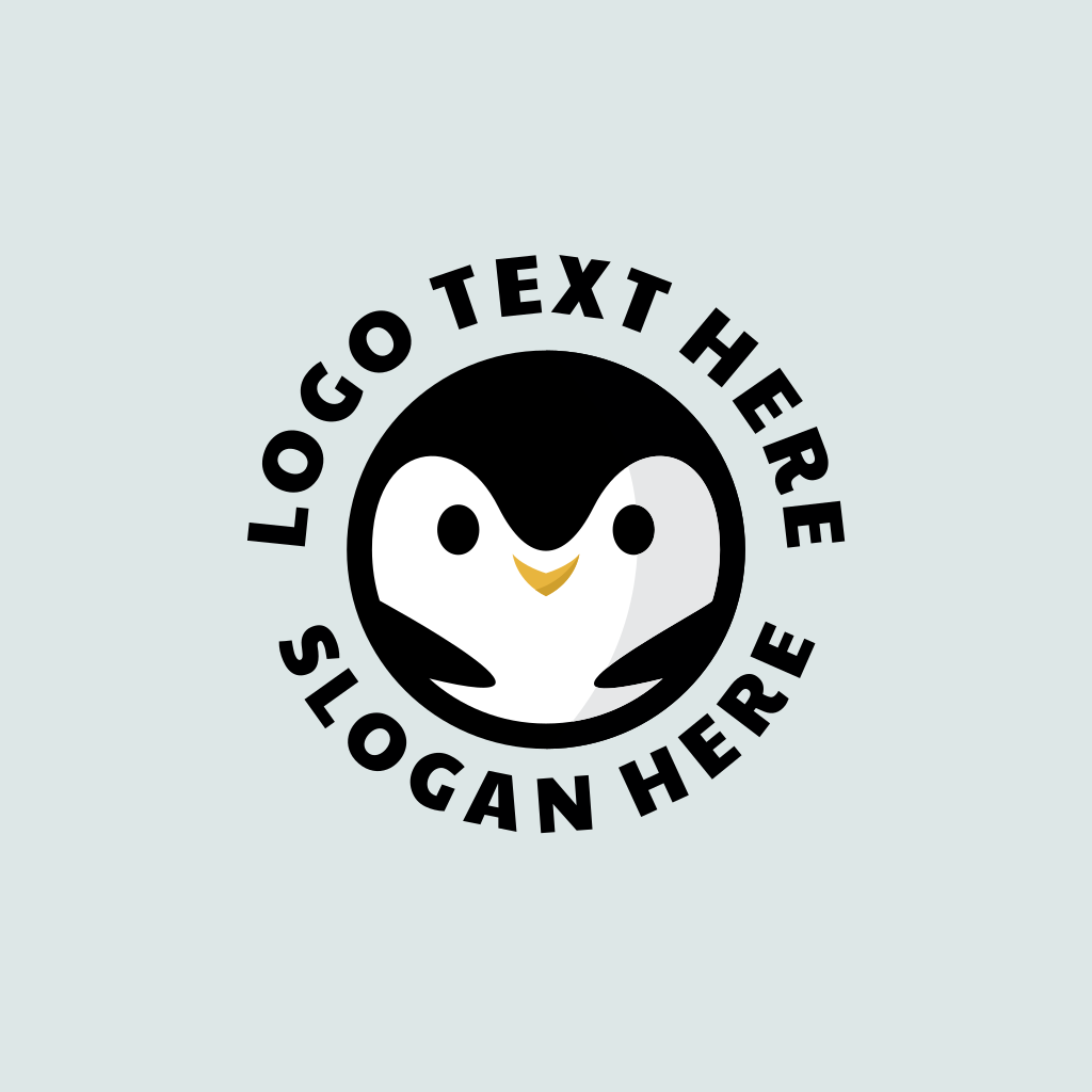 Penguin Antarctic Bird Logo | BrandCrowd Logo Maker