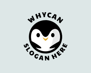 Penguin Antarctic Bird Logo