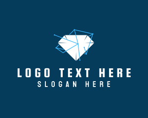 Diamond Jewelry Gem logo design