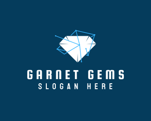 Diamond Jewelry Gem logo design