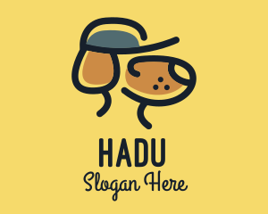 Simple - Simple Dog Hat logo design