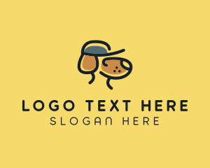 Pet Dog Hat logo design