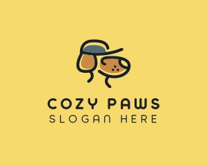 Pet Dog Hat logo design