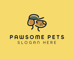 Pet Dog Hat logo design