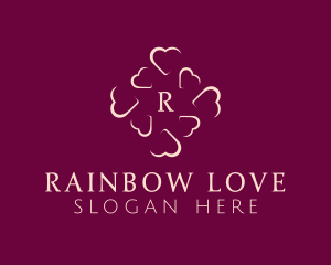 Love Pattern Romance logo design