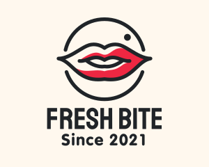 Mouth - Aesthetician Lips Makeup logo design