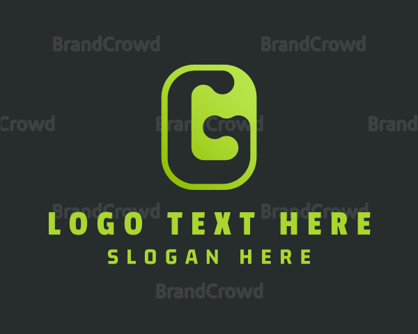 Green Tech Letter G Logo