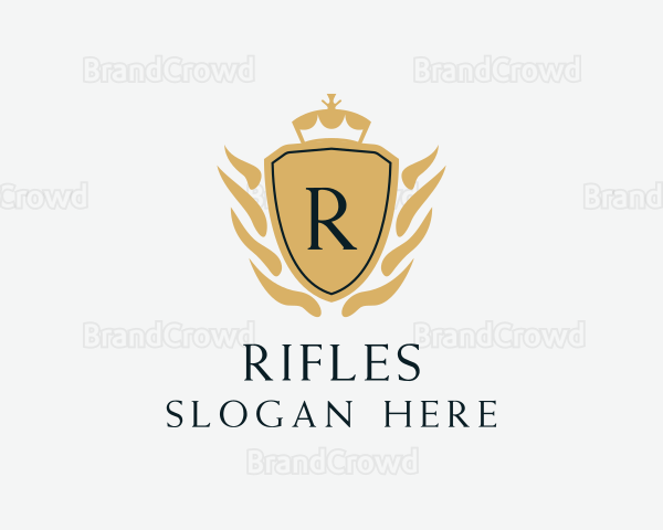 Deluxe Royal Shield Logo