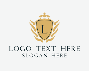 Agency - Deluxe Royal Shield logo design