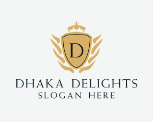 Deluxe Royal Shield logo design