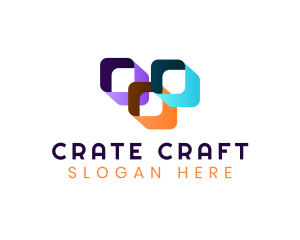Crate - Tech Cube Gaming logo design