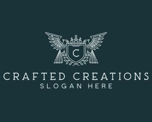 Artisanal - Artisanal Eagle Crest logo design