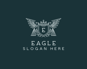 Artisanal Eagle Crest logo design