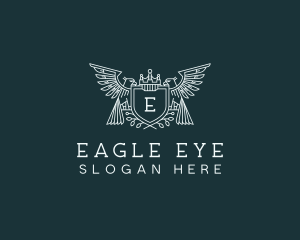 Artisanal Eagle Crest logo design