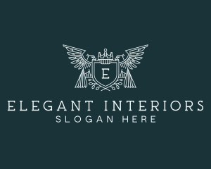 Artisanal Eagle Crest logo design