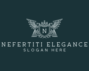 Artisanal Eagle Crest logo design