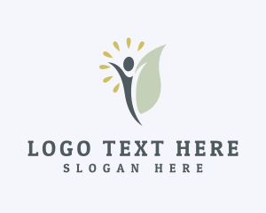 Healthy Living - Healthy Leaf Lifestyle logo design
