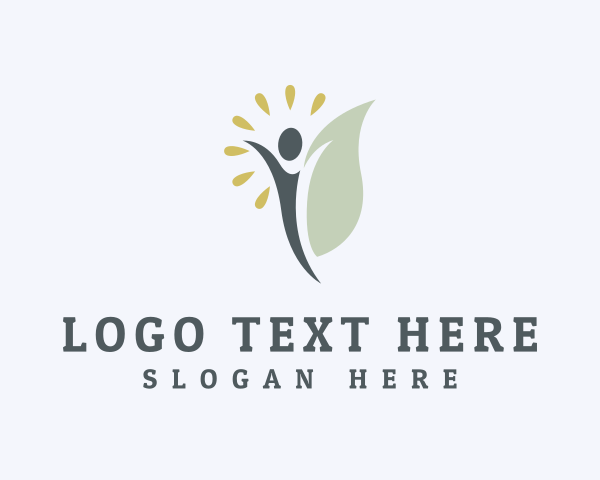 Health - Healthy Leaf Lifestyle logo design