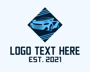 Auto Body - Car Transportation Vehicle logo design
