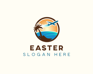 Sea - Beach Travel Tour logo design