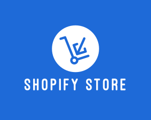 Tech Store Shopping logo design