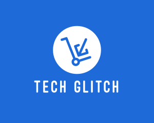 Tech Store Shopping logo design