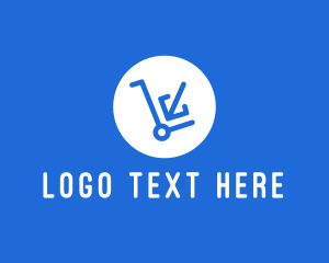 Tech Store Shopping logo design