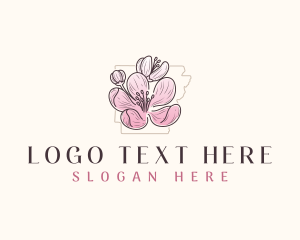 Blossom - Apple Blossom Arkansas logo design